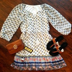 LIKE NEW! Cute & Comfy Flowy Short Boho Dress!